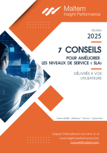 couverture du livre : 7 conseils ameliorer les niveaux de service SLA